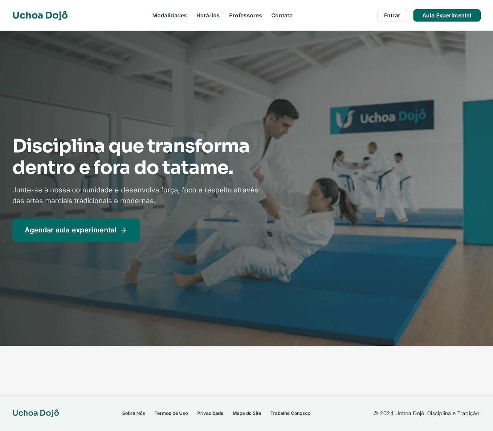 Miniatura do site Uchoa Dojô