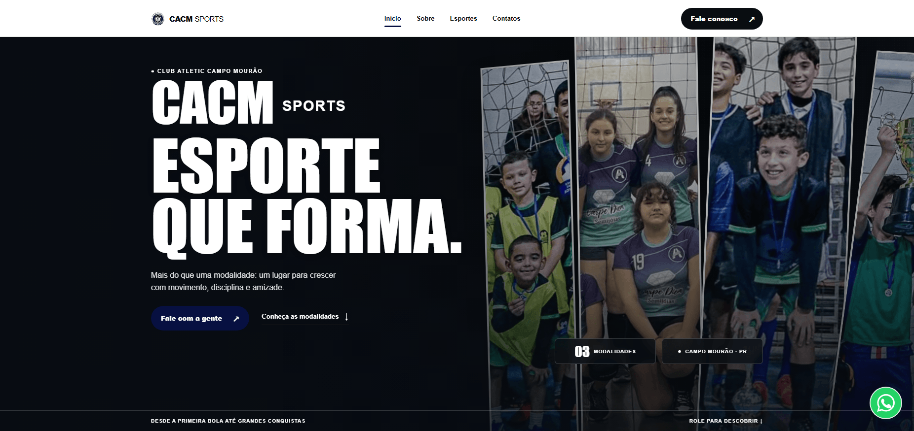 Miniatura do site CACM Sports
